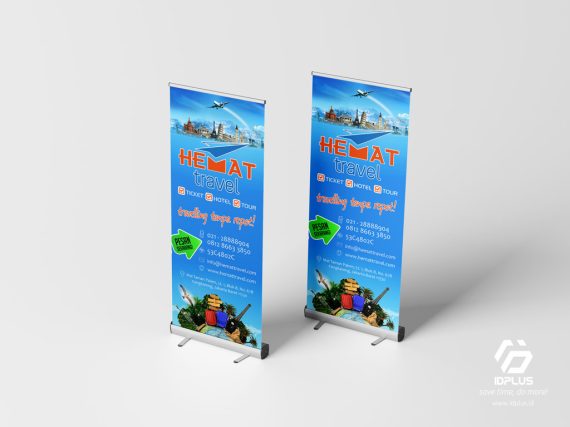 Desain Grafis - Graphic Design : Roll Up Banner